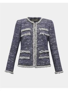 NEW KOBI HALPERIN women's keoton jacket in blue
